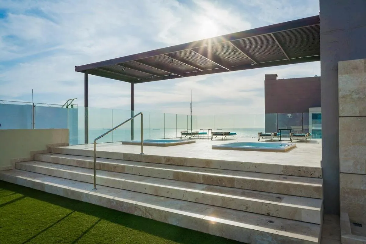 Apto De Lujo Con Vista Al Mar En Playa Bello Horizonte سانتا مارتا شقة
